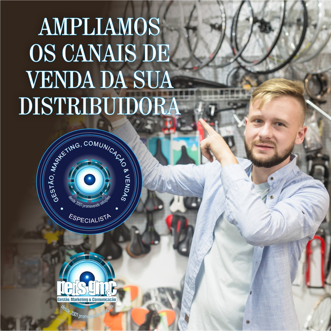 AMPLIAMOS OS CANAIS DE VENDA