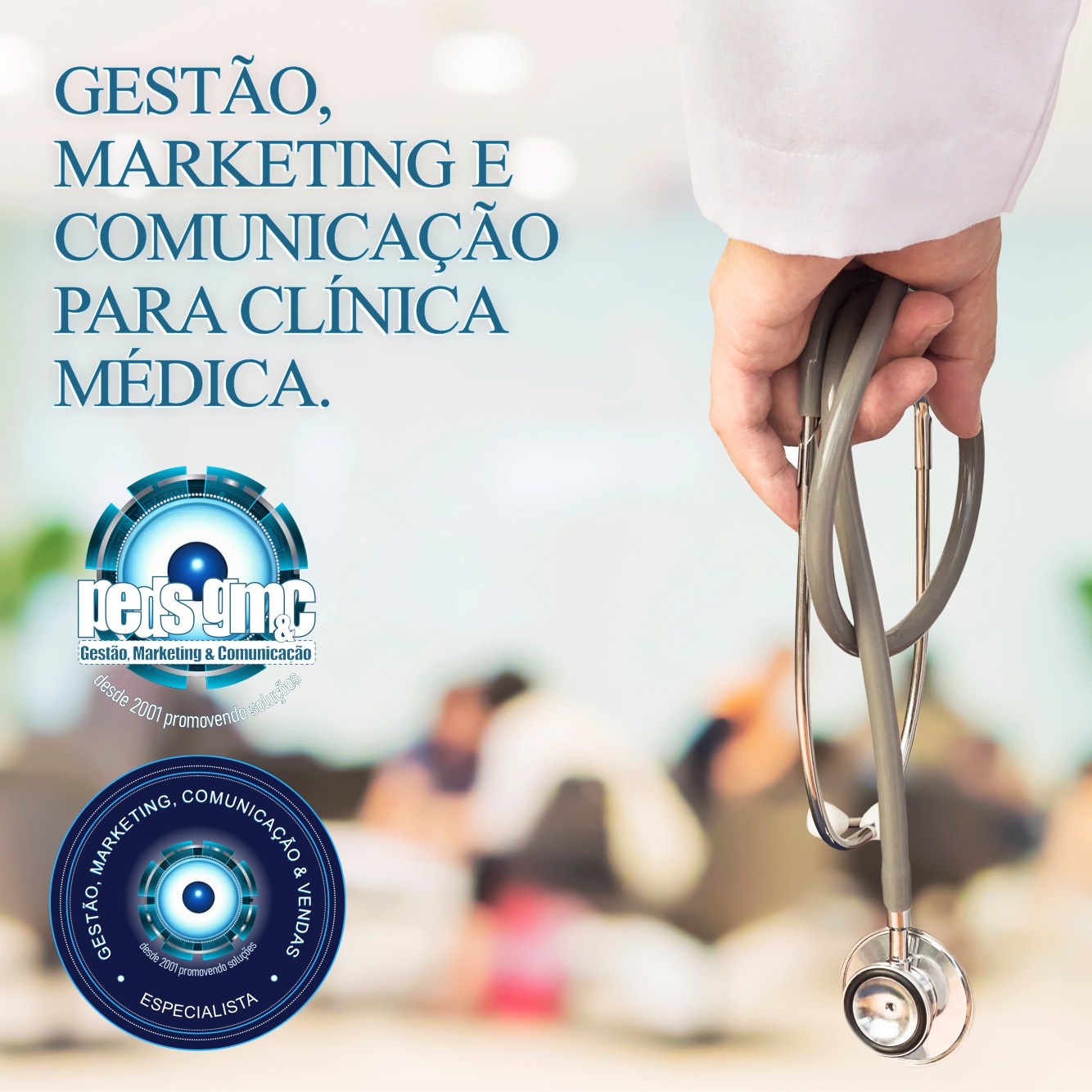 gestão, marketing e comunicação para clínica médica
